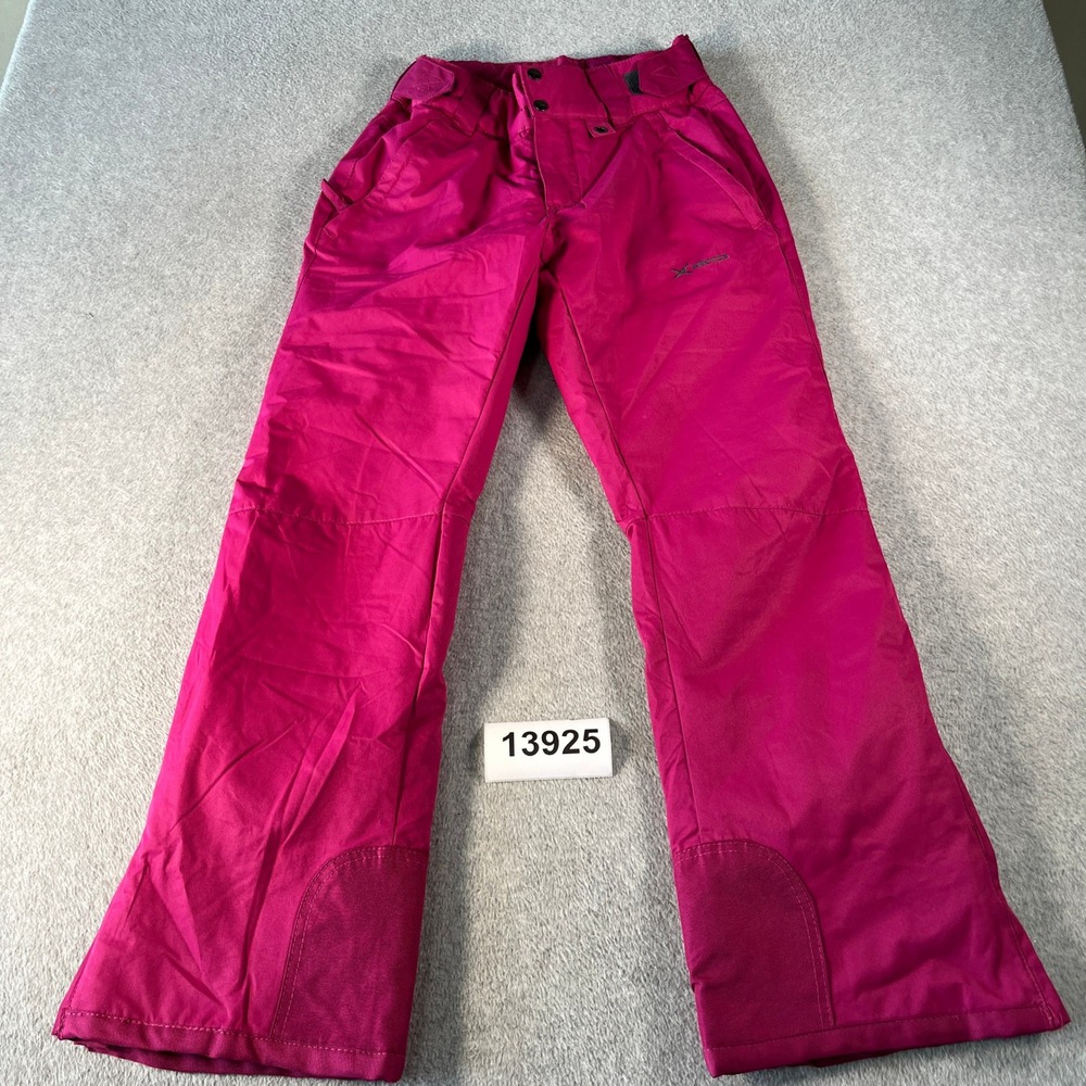 Arctix Snow Pants Womens Small Orchid Fuchsia Logo Insulated Winter Pockets